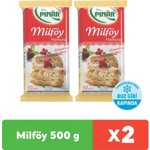 Milföy 500 g x 2 adet