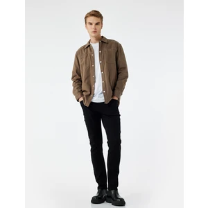 Pamuklu Normal Bel Slim Fit Jean Pantolon - Brad Jean