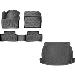 Toyota C-Hr 2023 Sonrası Havuzlu Paspas + Bagaj Havuzu Hybrid Ses Sistemi Yok