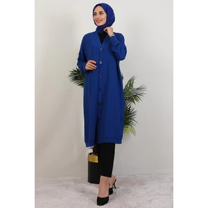 Giza Store Düğmeli Aerobin Kap Gece Mavi