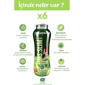 Organik Ms. Slim 6’lı