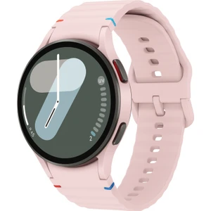 Movetime MT42X MT46X MT43A Amazfit Gts Bip 20MM Kordon Dekoratif Örgü Çizgili Spor Silikon Kayış