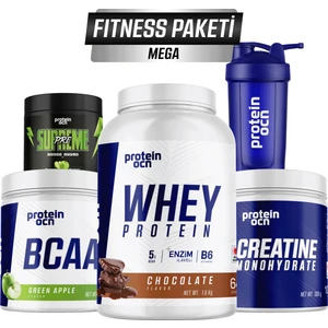 Fıtness Paketi Mega - Çikolata Yeşil Elma