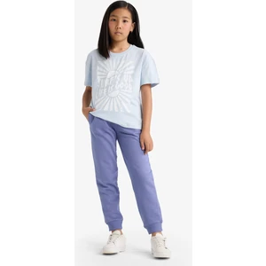Kız Çocuk Standart Fit Basic Düz Beli Lastikli Okul Jogger Eşofman Altı Y1226A625AU