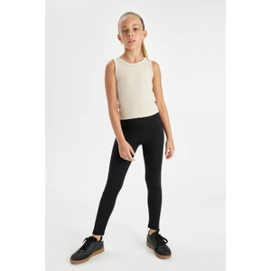 Kız Çocuk Standart Boy Siyah Tayt C9639A824AU