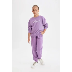 Kız Çocuk Beli Paçası Lastikli Cepli Jogger Okul Eşofman Altı C7882A824AU
