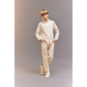 Erkek Çocuk Balloon Fit Standart Paça Twill Pantolon B6709A825SP