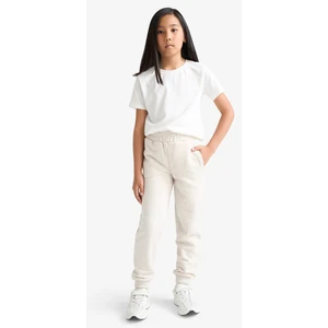 Kız Çocuk Standart Fit Basic Düz Beli Lastikli Okul Jogger Eşofman Altı Y1226A625AU