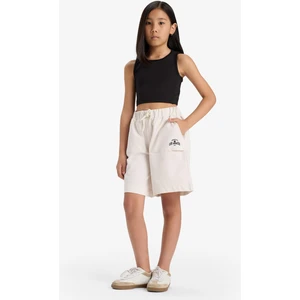 Kız Çocuk Beli Lastikli Basic Düz Şort B0847A825HS