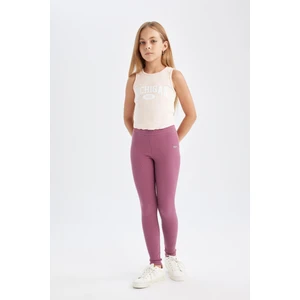 Kız Çocuk Standart Boy Fitilli Kaşkorse Etiketli Tayt D0746A824AU