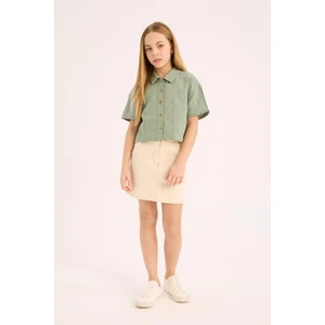 Kız Çocuk Gabardin Etek D9304A825SM