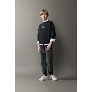 Erkek Çocuk Jogger Fit Jean Pantolon D7037A825SP
