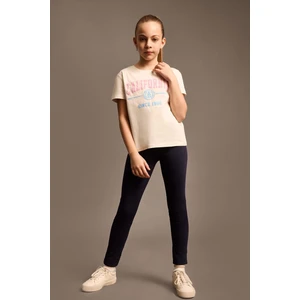 Kız Çocuk Uzun Tayt B5654A825SM