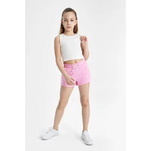 Kız Çocuk Beli Bağcıklı Şort A2455A824HS