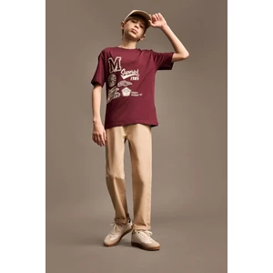 Erkek Çocuk Düz Paça Basic Düz Gabardin Pantolon D5859A825SM