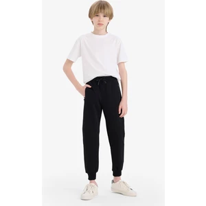 Erkek Çocuk Beli Paçası Lastikli Basic Düz Pike Eşofman Altı B5755A825SP