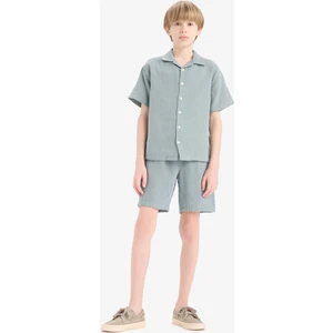 Erkek Çocuk Beli Lastikli Müslin Şort Z5370A625HS