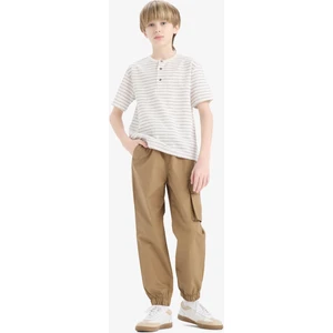 Erkek Çocuk Kargo Jogger Standart Paça Paraşüt Pantolon E5036A825SP