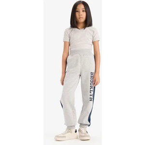 Kız Çocuk Baskılı Jogger Eşofman Altı D7010A824WN