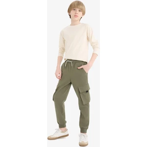 Erkek Çocuk Beli Paçası Lastikli Kargo Cepli Eşofman Altı D8574A825SP