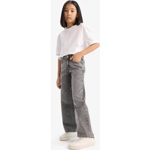 Kız Çocuk Wide Leg Geniş Paça Jean Pantolon D7111A825SP
