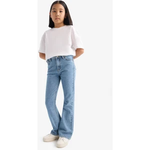 Kız Çocuk Flare Fit İspanyol Paça Jean Pantolon D7096A825SM