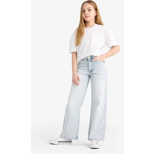 Kız Çocuk Straight Wide Jean Pantolon F3150A825SM