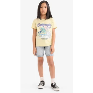 Kız Çocuk Jean Şort E6490A825SM
