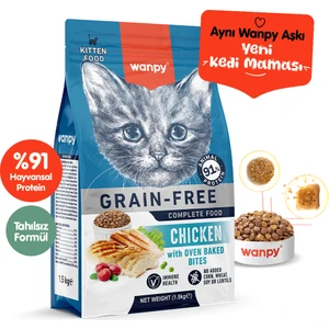 Tahılsız Tavuklu Yavru Kedi Maması 1,5 kg