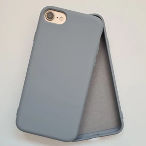 Pirok Store İphone SE ve İphone 7/8 ile Uyumlu İçi Kadife Lansman Esnek Silikon Kılıf