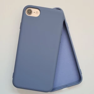 Pirok Store İphone SE ve İphone 7/8 ile Uyumlu LOGOSUZ İçi Kadife Lansman Esnek Silikon Kılıf