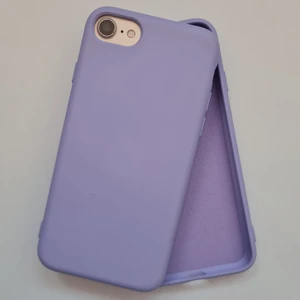 Pirok Store İphone SE ve İphone 7/8 ile Uyumlu LOGOSUZ İçi Kadife Lansman Esnek Silikon Kılıf
