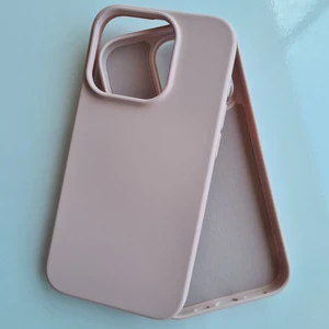 Pirok Store İphone 14 ProMax İle Uyumlu LOGOSUZ İçi Kadife Esnek  Silikon Lansman Kılıf