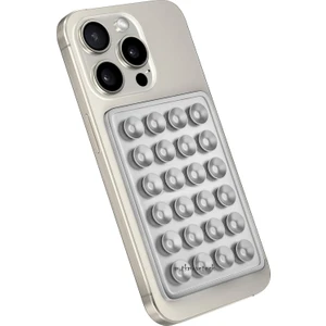 Yüksek Kaliteli Tüm Cihazlar ve Yüzeyler ile Uyumlu Vakumlu Telefon Tutucu Ayna Duvar Cama Yapışan - Apple Samsung Xiaomi Honor Huawei Universal Telefon Tutucu