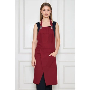 Si & Su Unisex Sanatçı Önlüğü – Pamuklu, Cepli, Ayarlanabilir Askılı – Bahçıvan, Ressam, Öğretmen Önlüğü