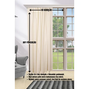 Kırık Beyaz Güneşlik Perde, Güneşlik Saten Kırık Beyaz Perde, 1. Sınıf Güneşlik Perde