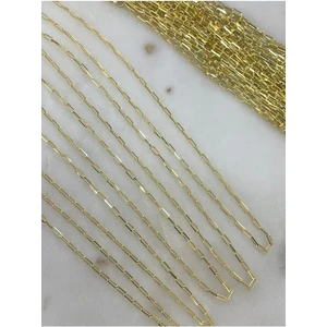 Zarif Ataç Zincir Gümüş Kolye