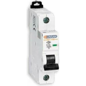 Günsan Elektrik Monofaze 1X20A B Tipi Otomatik Sigorta 6ka Gün-Os3 B160-20