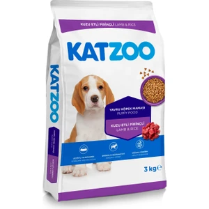 Yavru Köpek Kuru Mama 3 Kg x 6 | Kuzu Etli Ve Pirinçli