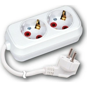 Topraklı 2'Li 5Mt Kablolu Grup Priz