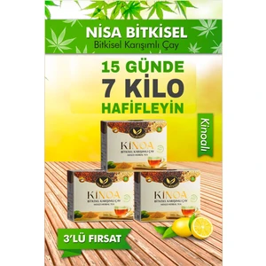 Nisa Bitkisel bitki detox Çayı Form Kino’lı Çayı detoks zayıflama diyet ürünleri bitkisel besin destekleyici odem ve sıskınlık ( 3’lü Paket )