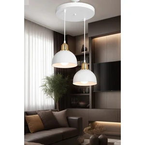 Bella Ikili Avize Beyaz