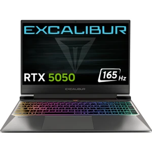 Excalibur G870 i5-13420H 64GB 2TB 8GB RTX5050 165HZ 15.6" Freedos Taşınabilir Bilgisayar G870.1342-EX50X-C