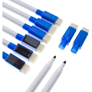 Beyaz Tahta Kalemi Mini (Silgili+Mıknatıslı) 10'lu Set