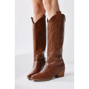 Hero Taba Nakışlı Kovboy Çizme