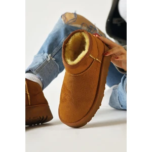 Lilly-Anne Taba Süet Içi Kürklü Kısa Bot