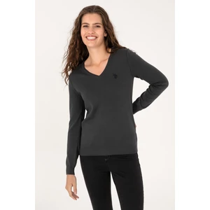 U.s. Polo Assn. Kadın Antrasit Kazak /triko 50313590-VR006