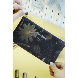 Victorias Journals Yassı Kalem-Makyaj Çantası 20X11CM Siyah