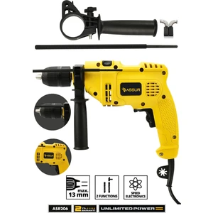 500W Darbeli Metal Şanzıman 13mm Elektrikli Matkap