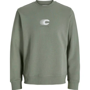 Jack & Jones Jcovıbrant Yeşil Erkek Sweatshirt 12277749